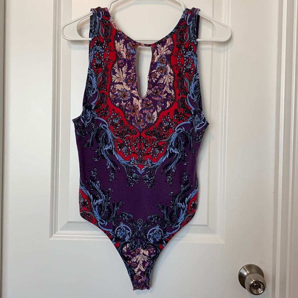 FP Free People All the Party Thong Bodysuit
